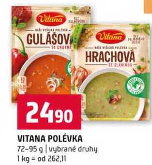 VITANA POLÉVKA 72-95 g