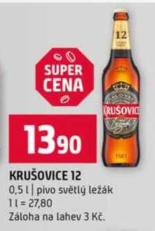 KRUŠOVICE 12 0,5 l