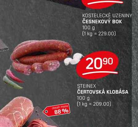 ČERTOVSKÁ KLOBÁSA 100 g 