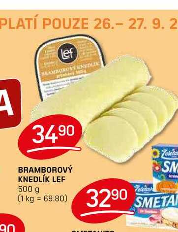BRAMBOROVÝ KNEDLÍK LEF 500 g