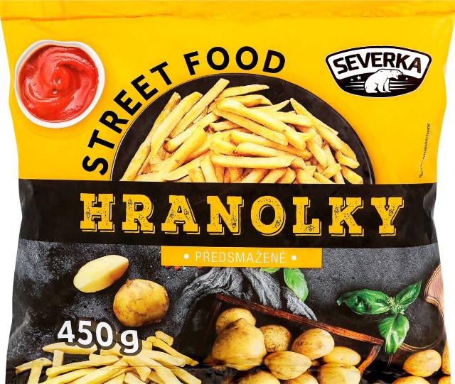 Street food Hranolky předsmažené