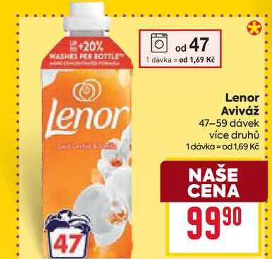 Lenor Aviváž 47-59 dávek 