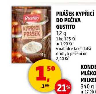 PRÁŠEK KYPŘICÍ DO PEČIVA, 12 g