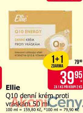 Ellie Q10 denní krém proti vráskám 50 ml 