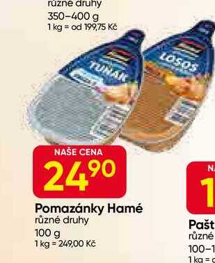 Hamé různé druhy 100 g 