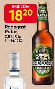 Radegast Ratar 0,5l Sklo