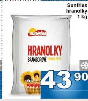 Sunfries hranolky 1 kg 