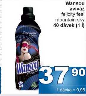 Wansou aviváž felicity feel mountain sky 40 dávek 