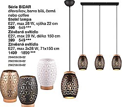 Série BIDAR - Závěsné svítidlo