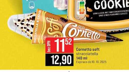 Cornetto soft stracciatella 140 ml 