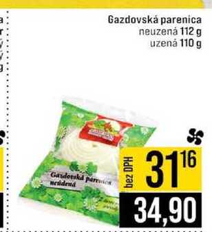 Gazdovská parenica neuzená 110 - 112 g 