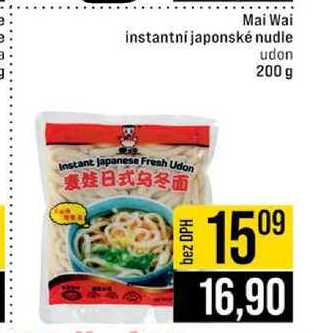 Mai Wai instantni japonské nudle udon 200 g 