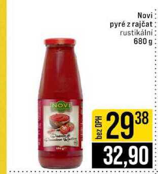 Novi pyré z rajčat rustikálni 680 g