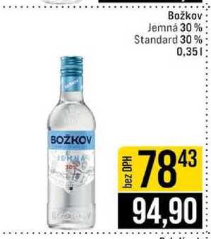 Božkov vodka 0,35 l 