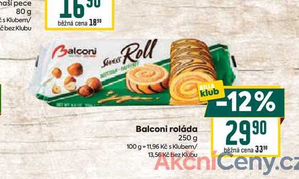 Balconi roláda 250 g 