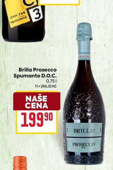Brilla Prosecco Spumante D.O.C. 0,75l