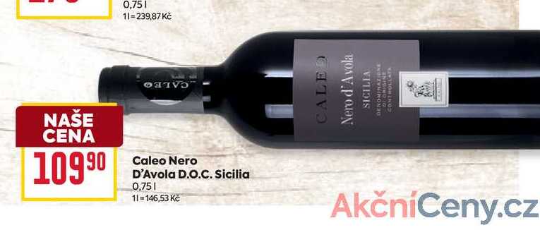 Caleo Nero D'Avola D.O.C. Sicilia 0,75l