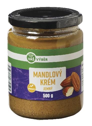 VÁŠ VÝBĚR Mandlový krém jemný, 500 g
