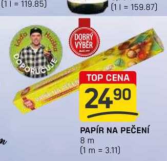 PAPÍR NA PEČENÍ 8 m 