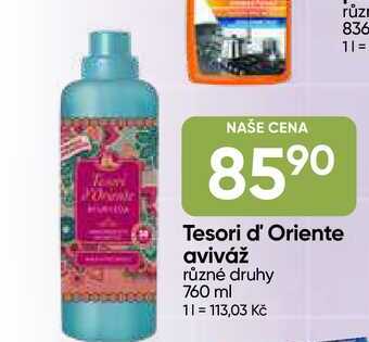 Tesori d' Oriente aviváž různé druhy 760 ml 