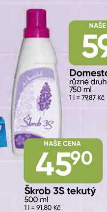 Škrob 3S tekutý 500 ml 