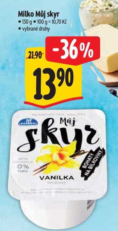Milko Můj skyr 130 g 