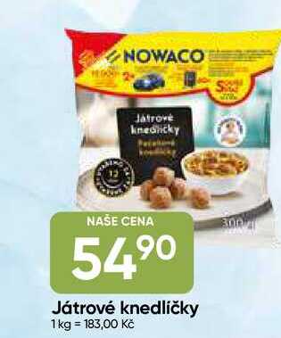 NOWACO Játrové knedlíčky 300g