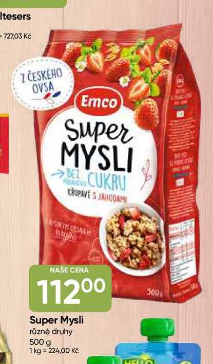 EMCO Super Mysli různé druhy 500 g 