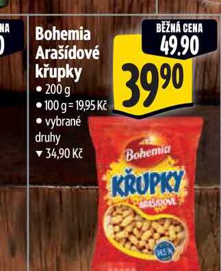  Bohemia Arašídové křupky 200 g  
