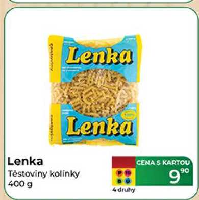 Lenka Těstoviny kolínky 400 g 