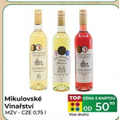 Mikulovské Vinařství MZV CZE 0,75 l
