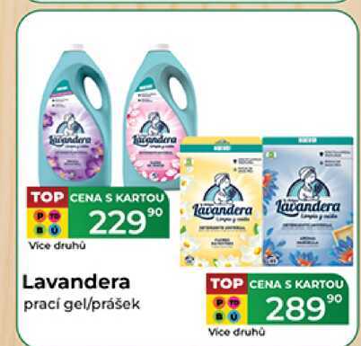 Lavandera prací gel/prášek  