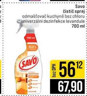 Savo čistič sprej 700 ml