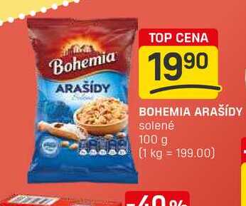 BOHEMIA ARAŠÍDY solené 100 g