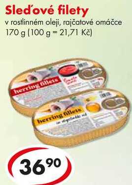 Sled'ové filety, 170 g 