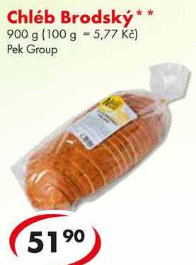 Chléb Brodský, 900 g