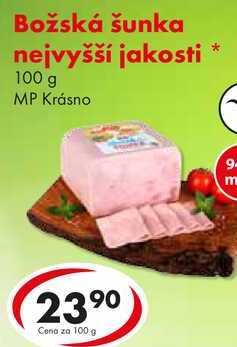 Božská šunka nejvyšší jakosti, 100 g