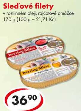 Sled'ové filety, 170 g