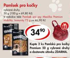 Pamlsek pro kočky, 50 g