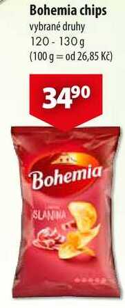Bohemia chips, 120-130 g 