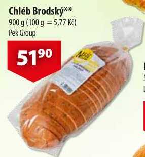 Chléb Brodský, 900 g 