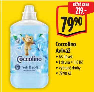 Coccolino Aviváž, 68 dávek 