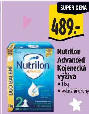Nutrilon Advanced Nutrilon Kojenecká výživa, 1 kg