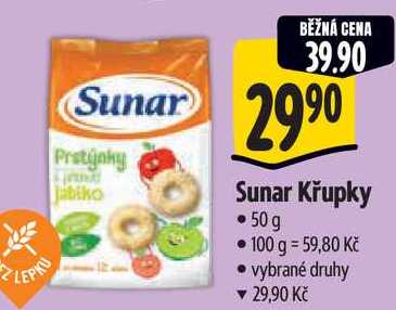 Sunar Křupky, 50 g