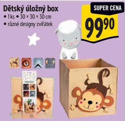 Dětský úložný box 