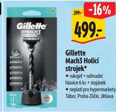 Gillette Mach3 Holicí strojek
