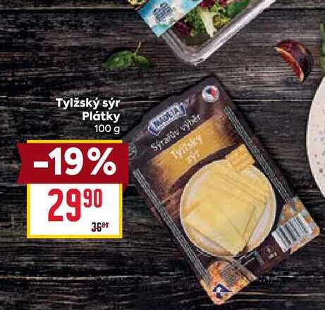 Tylžský sýr Plátky 100 g