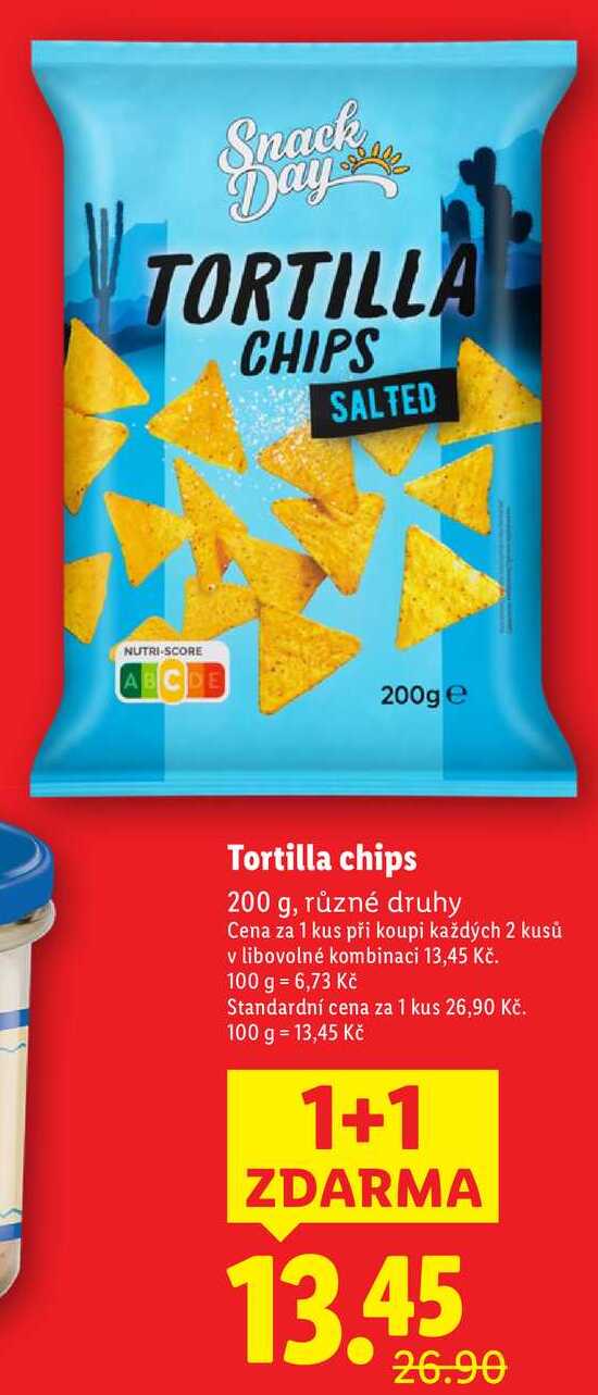 Tortilla chips, 200 g
