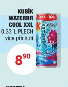 KUBÍK WATERRR COOL XXL 0,33 L PLECH 