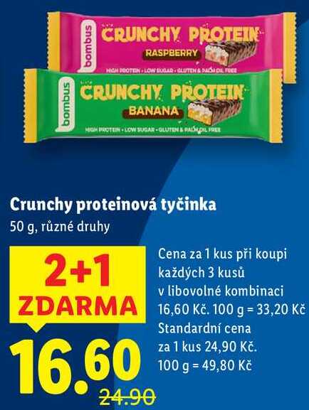 Crunchy proteinová tyčinka, 50 g